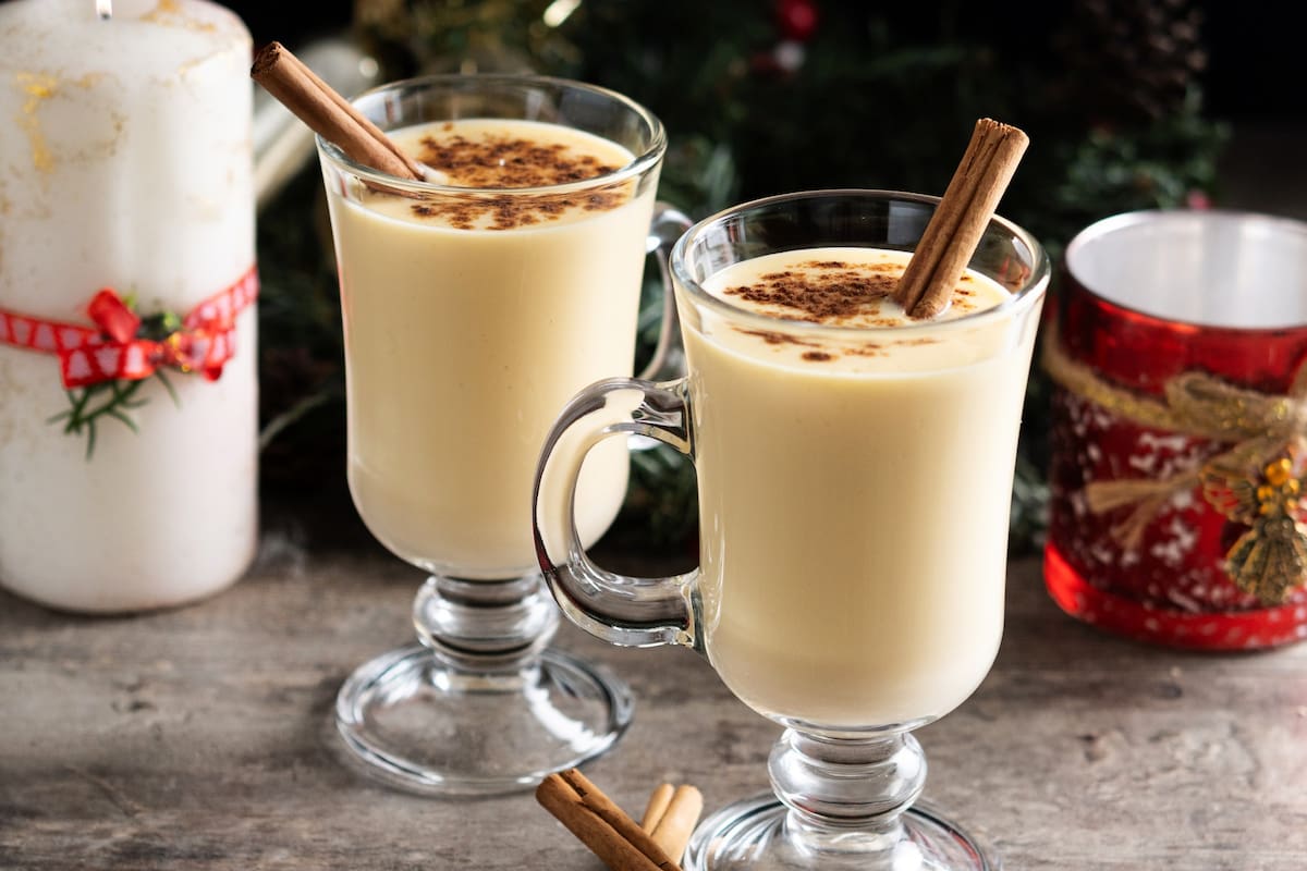 El ponche de huevo es una bebida tradicional en EE.UU.