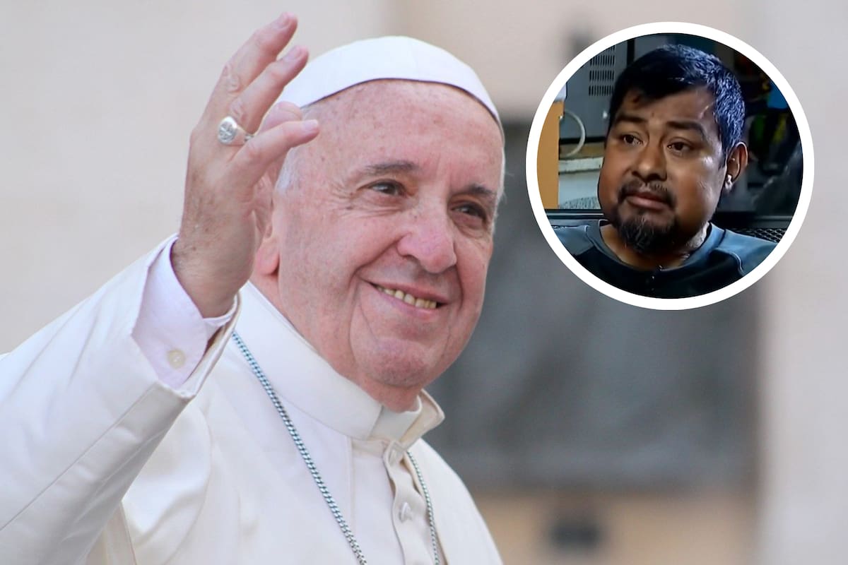 El pontífice leyó el mensaje y, días después, el migrante fue liberado bajo fianza