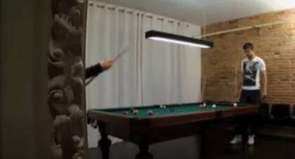 El pool del lujoso departamento de Gerard Piqué.