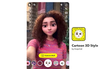 El popular filtro Cartoon 3D Style de Snapchat ahora está disponible para las videollamadas de Zoom