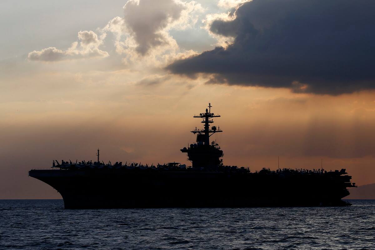 El portaaviones USS Theodore Roosevelt
