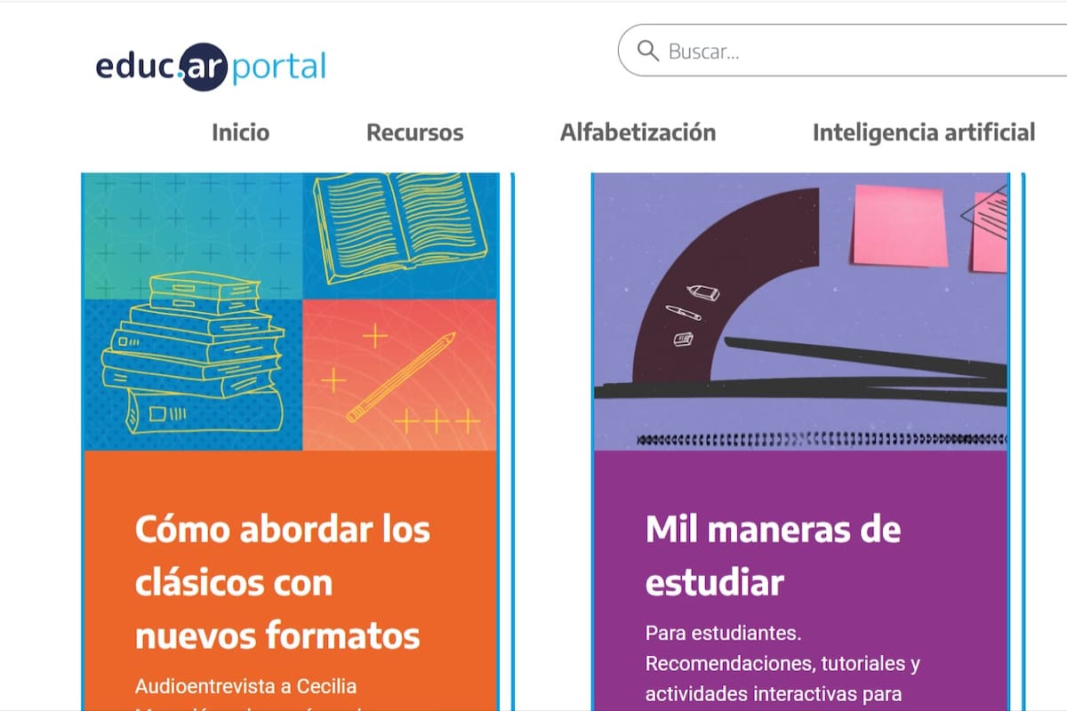 El portal educ.ar