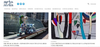 El portal de artealdia.com apuesta a la variedad de formatos, contenidos y disciplinas para hacer más visible la producción de artistas, galerías, curadores e instituciones de la región