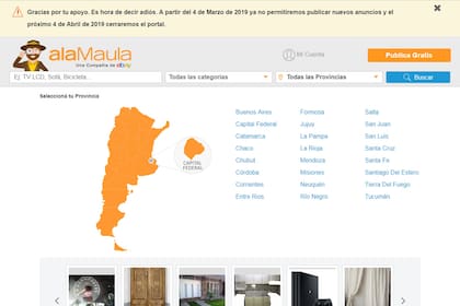 El portal de avisos dejará de funcionar en marzo y será dado de baja en abril de este año