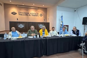 El portuario Juan Carlos Schmid, referente de la CATT, ratificó la adhesión de los transportistas al paro