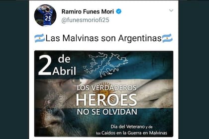 El post de Ramiro Funes Mori que enojó a algunos seguidores
