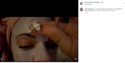 El posteo con el que Tini Stoessel confirmó la feliz noticia (Foto: Captura Instagram/@tinistoessel)