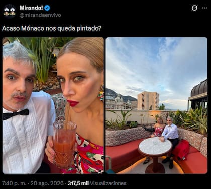 El posteo de Miranda!