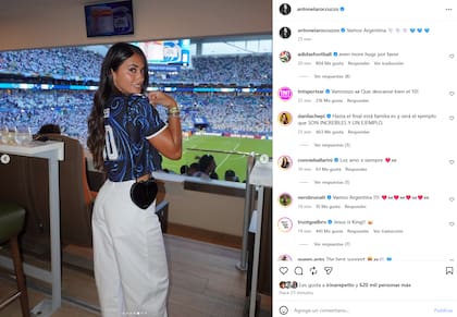 El posteo de Anto Roccuzzo tras el triunfo ante Cabo Verde