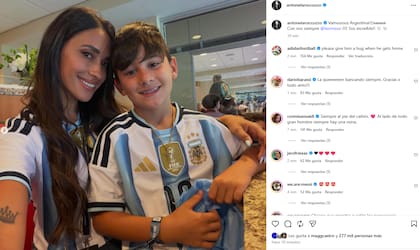 El posteo de Anto Roccuzzo tras el triunfo de Argentina en el debut