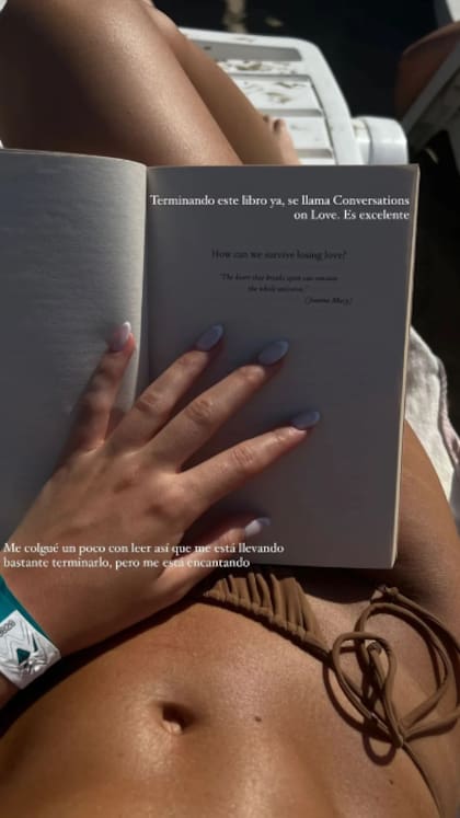 El posteo de Camila Mayan desde sus vacaciones en Costa del Este