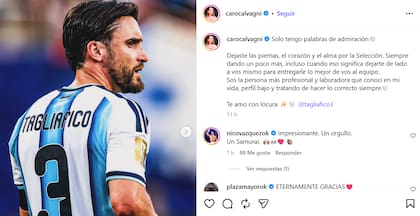 El posteo de Caro Calvagni