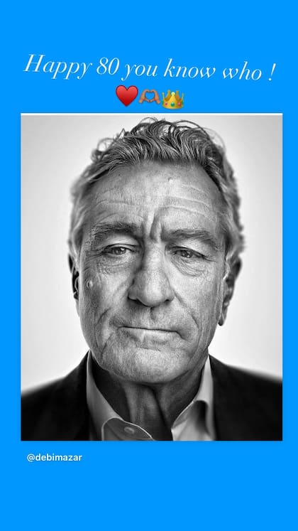 El posteo de Drena De Niro por el cumpleaños de su padre