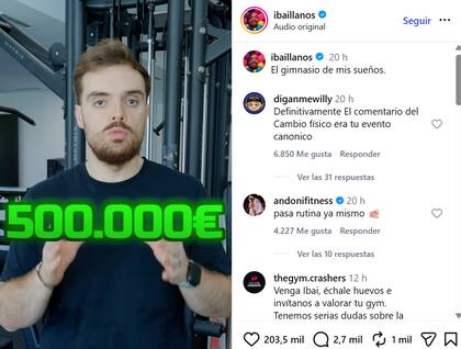 El posteo de Ibai Llanos sobre su nuevo gimnasio: "De mis sueños"