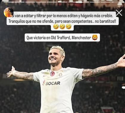El posteo de Icardi tras el escándalo con Rey (Foto: Instagram @mauroicardi)