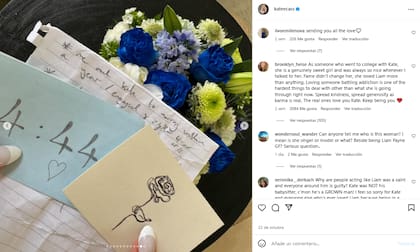 El posteo de Kate Cassidy tras la muerte de Liam Payne (Foto: Instagram @kateecass)