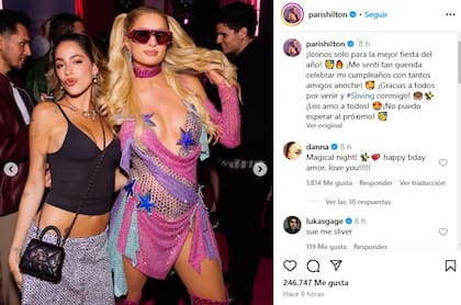 El posteo de Paris Hilton sobre su cumpleaños