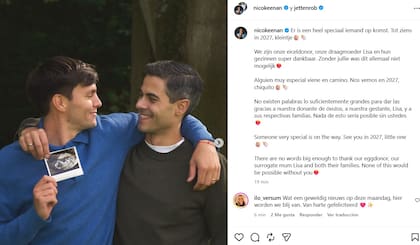 El posteo de Rob Jetten y Nicolás Keenan