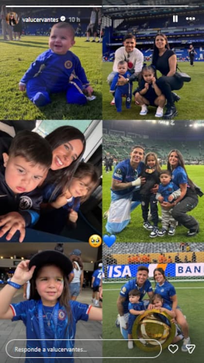 El posteo de Valu Cervantes para despedirse del Chelsea (Foto: Instagram @valucervantes)