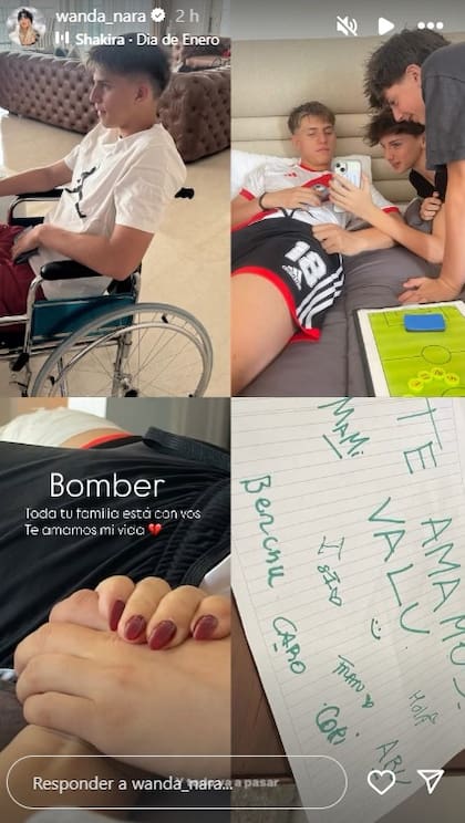 El posteo de Wanda para su hijo Valentino
