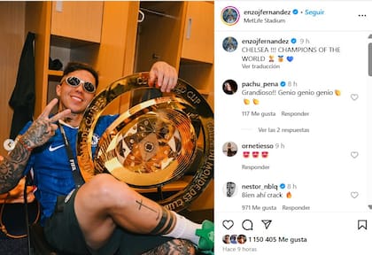 El posteo del argentino tras sumar un nuevo título a su carrera profesional