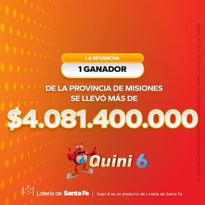 El posteo por el ganador de hoy: cuáles fueron sus números de la suerte