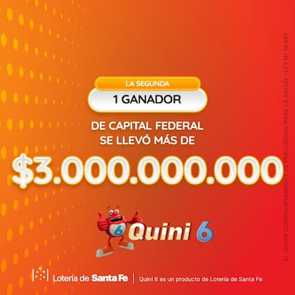 El posteo por el ganador del domingo