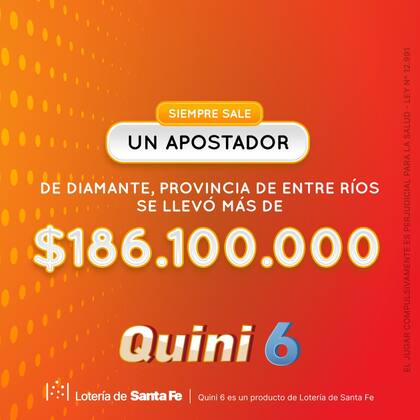 El posteo por el ganador del Quini 6