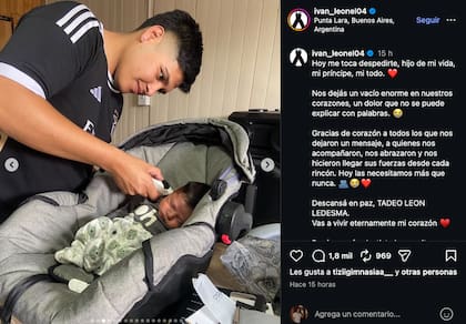 El posteo que acompañó con el emotivo mensaje