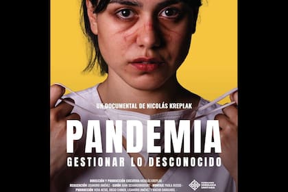 El póster de la película "Pandemia: gestionar lo desconocido"
