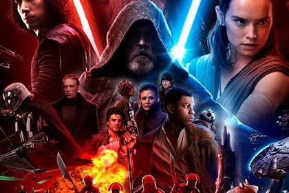 El poster de Los últimos Jedi