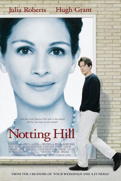 El póster oficial de la película Notting Hill
