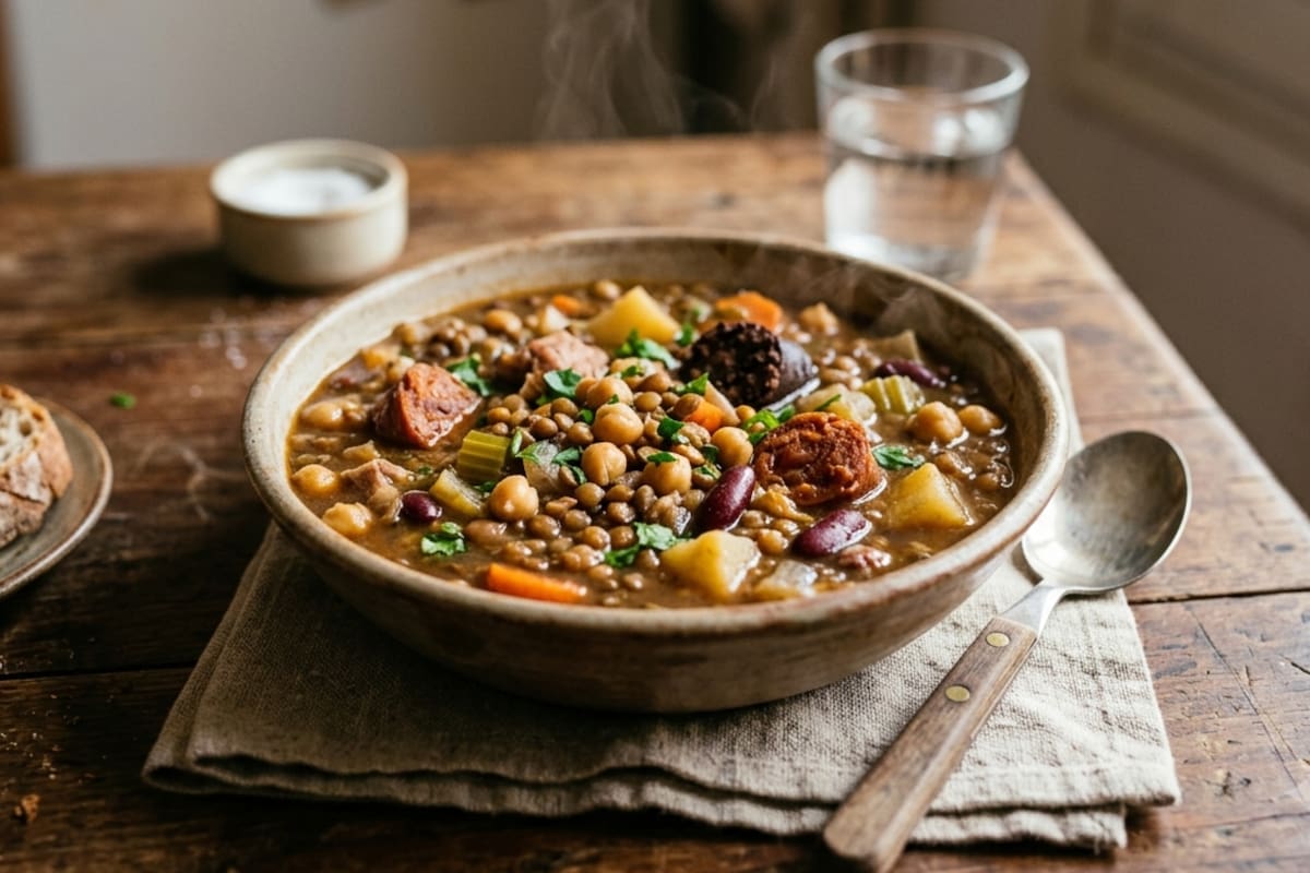 El potaje de legumbres ideal para este invierno