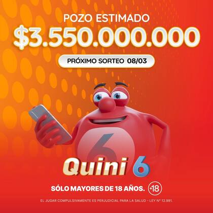 El pozo del Quini 6 este domingo 8 de marzo