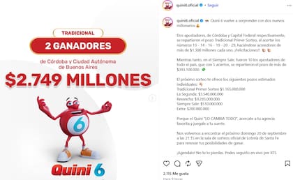El pozo del Quini 6