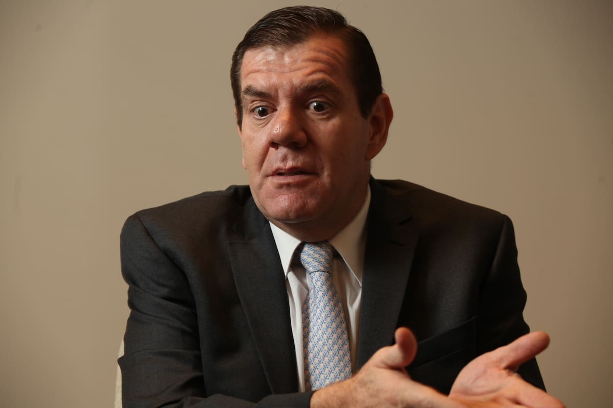 El precandidato a intendente de Juntos por el Cambio Guillermo Montenegro