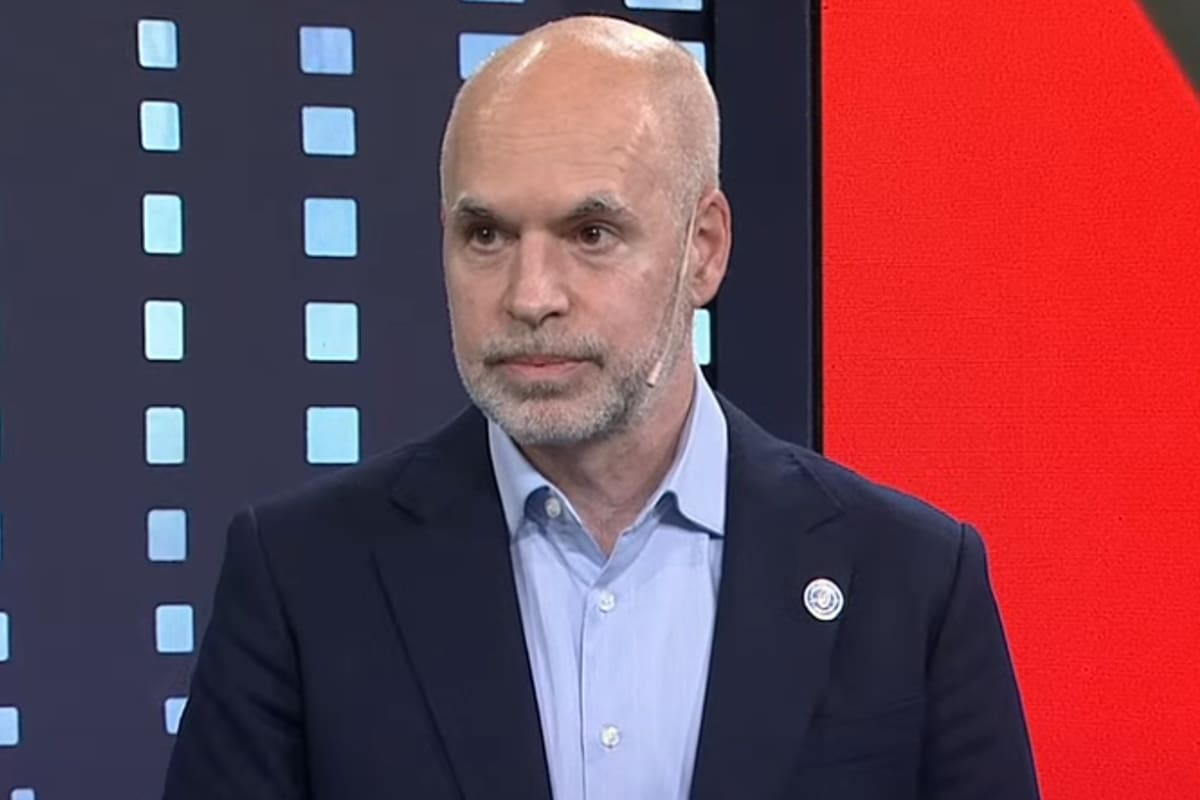 El precandidato a presidente en JxC Horacio Rodríguez Larreta en LN+
