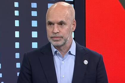 El precandidato a presidente en JxC Horacio Rodríguez Larreta en LN+