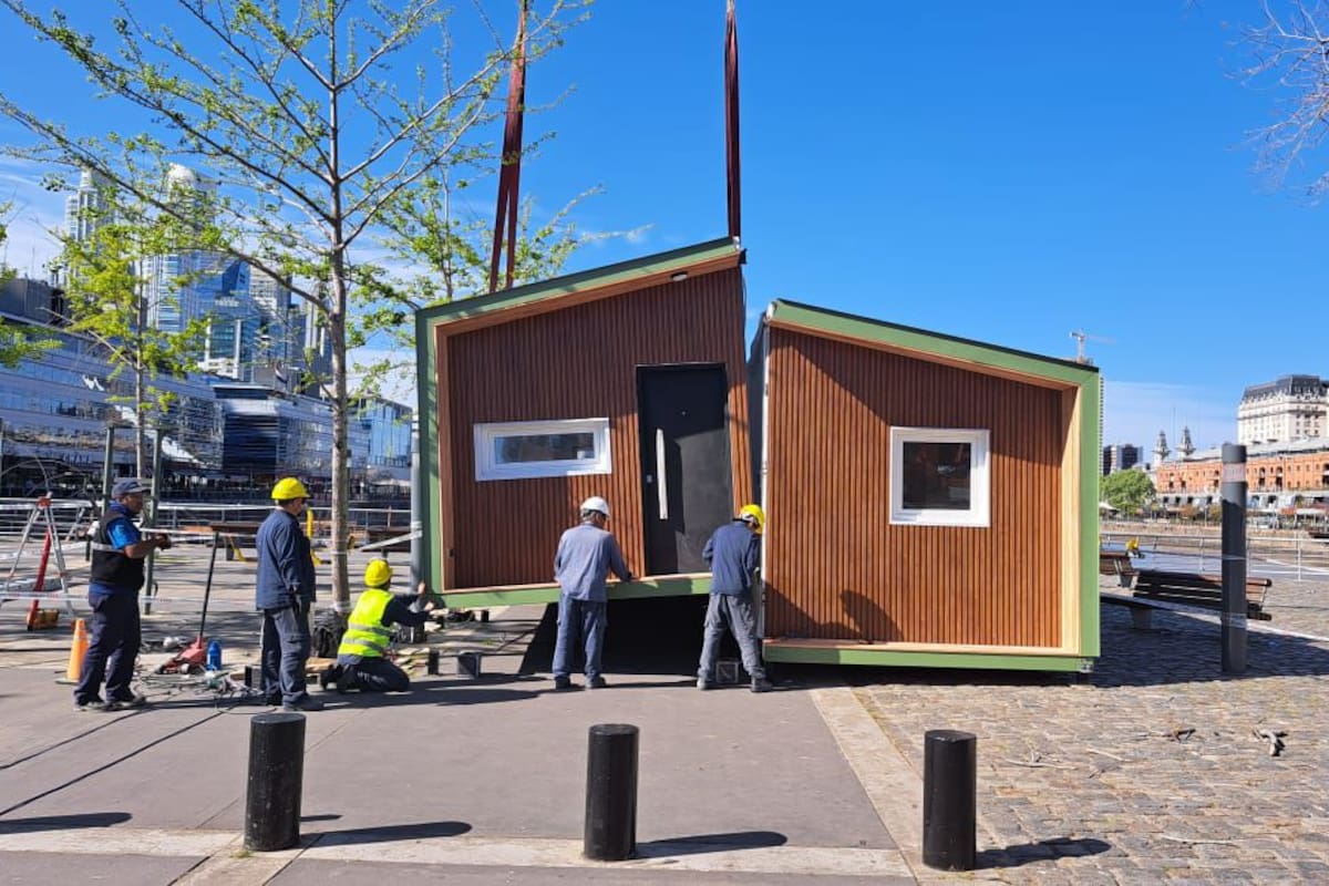 El precio de construir hoy las casas que se levantan en tiempo récord y son transportables