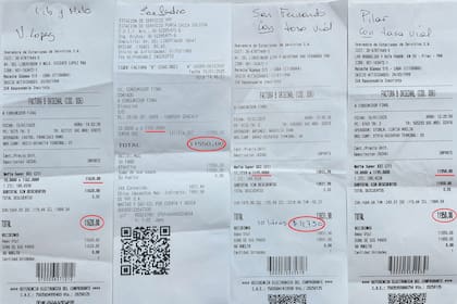 El precio de la carga de diez litros en cuatro puntos diferentes del corredor norte de la provincia de Buenos Aires