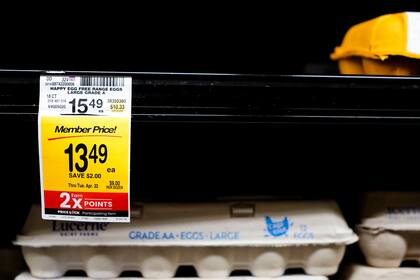 El precio de los huevos alcanzó niveles sin precedentes debido a una fuerte escasez provocada por un brote de gripe aviar