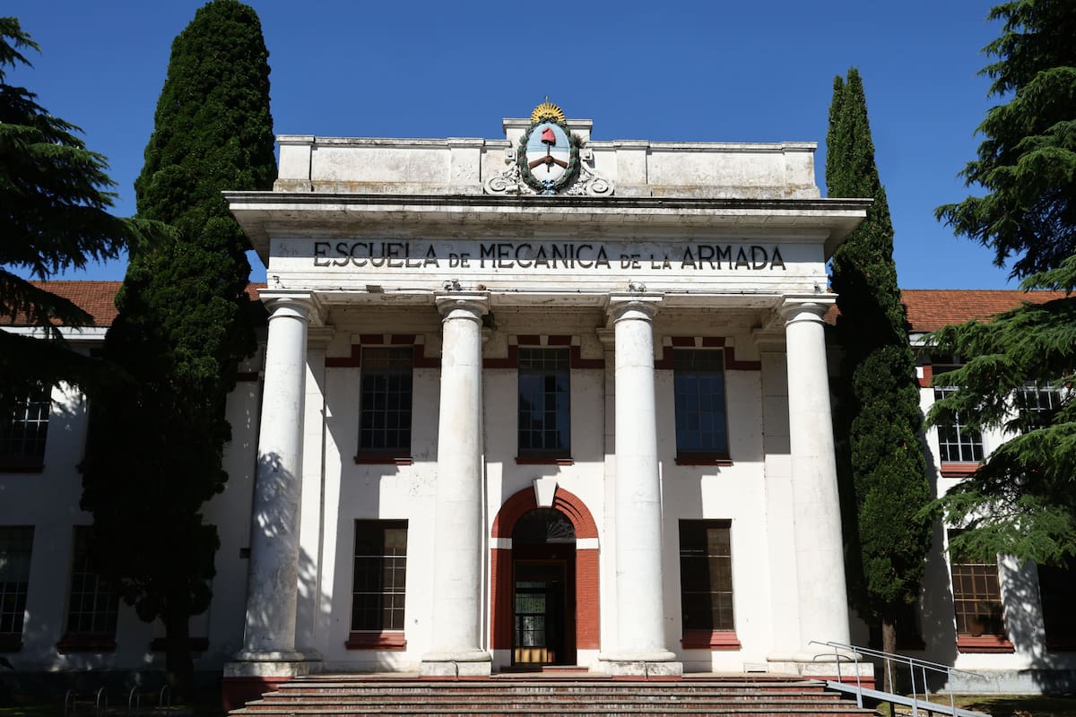 El predio de la ex Escuela de Mecánica de la Armada