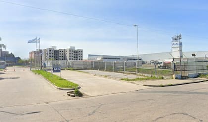 El predio del robo a Arsat, en San Fernando