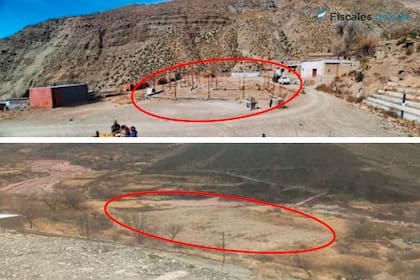 El predio donde se planeaba levantar la escuela de Caspalá cuya construcción investiga la justicia federal de Jujuy