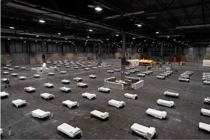 El predio ferial Ifema, en Madrid, un mes después de la inauguración de ARCO 2020