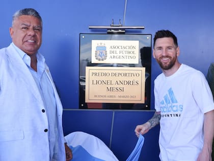 El predio que la AFA tiene en Ezeiza pasó a llamarse Lionel Andrés Messi