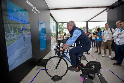 Un recorrido virtual en bicicleta