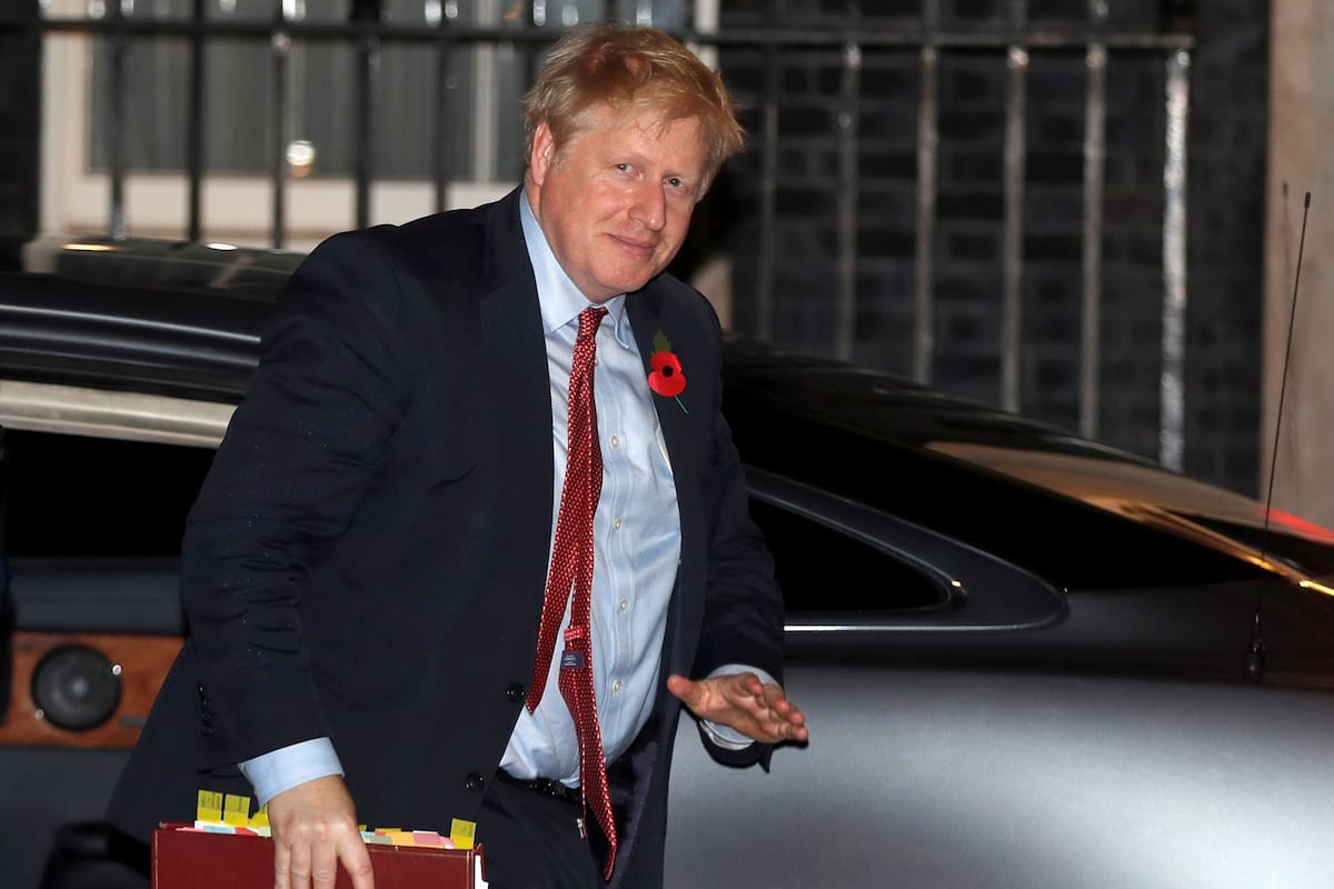 El premier británico Boris Johnson