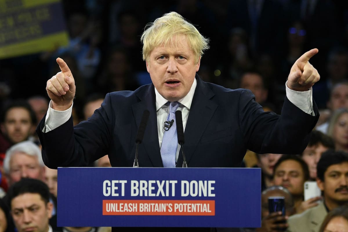 El premier británico, Boris Johnson