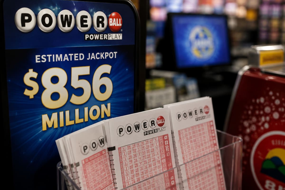 El premio mayor de Powerball alcanzó los US$856 millones tras más de 40 sorteos consecutivos sin un ganador del jackpot